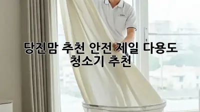 당진맘 추천! ✨안전 제일 #다용도 청소기 추천🧹